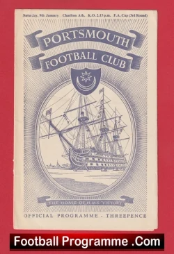 Portsmouth v Charlton Athletic 1954 - FA Cup