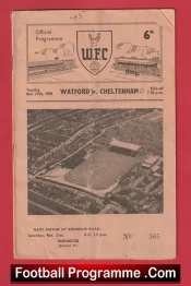 Watford v Cheltenham Town 1959