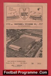 Watford v Wycombe Wanderers 1959 – FA Cup