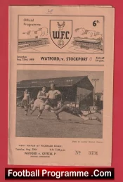 Watford v Stockport County 1959