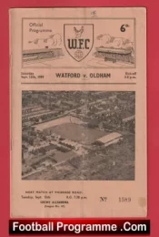 Watford v Oldham Athletic 1959