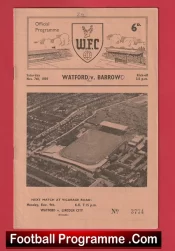Watford v Barrow 1959