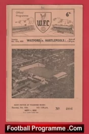 Watford v Hartlepool 1959