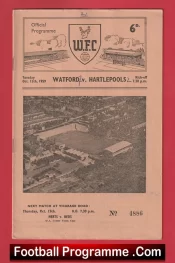 Watford v Hartlepool 1959