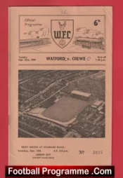 Watford v Crewe Alexandra 1959