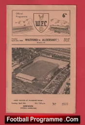 Watford v Aldershot 1960