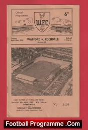 Watford v Rochdale 1960