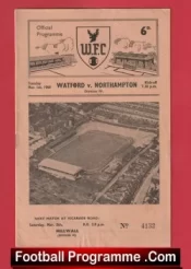 Watford v Northampton Town 1960