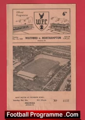 Watford v Northampton Town 1960