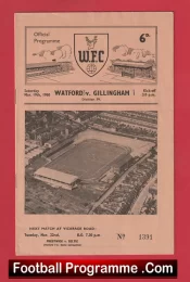 Watford v Gillingham 1960