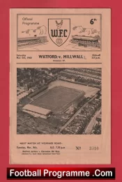 Watford v Millwall 1960
