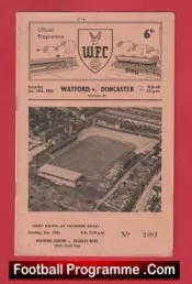 Watford v Doncaster Rovers 1960