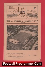 Watford v Doncaster Rovers 1960