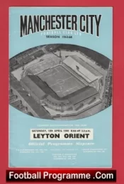 Manchester City v Leyton Orient 1964
