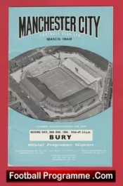 Manchester City v Bury 1964