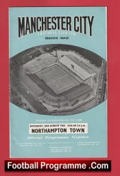 Manchester City v Northampton Town 1964