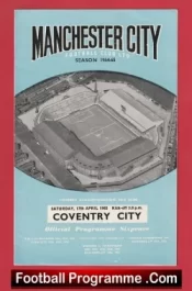 Manchester City v Coventry City 1965