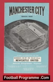 Manchester City v Newcastle United 1964