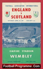 England v Scotland 1957 – Plus Man Utd Duncan Edwards