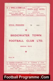 Bridgwater Town v Stonehouse 1950 1951