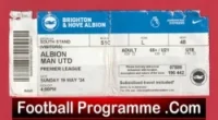 Brighton Hove Albion v Manchester United 2024 – Football Ticket