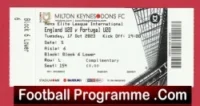 England v Portugal 2023 – Football Ticket Milton Keynes U20