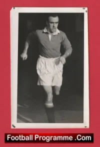 Manchester United John Aston Senior Signed Old Photograph 1951