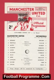 Manchester United v Netherfield 1968 – Lancashire Senior Cup