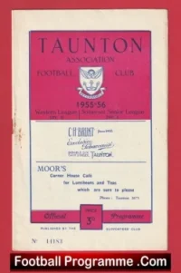 Taunton v Stonehouse 1956 – 1950s