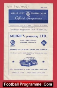 Wells City v Portland United 1956