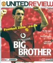 Manchester United v Birmingham City 2003 + Signed Denis Law