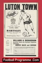 Luton Town v Barnsley 1968