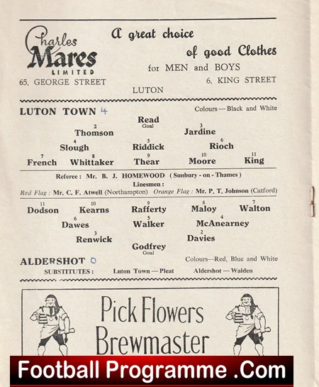 Luton Town v Aldershot 1966 - Image 3