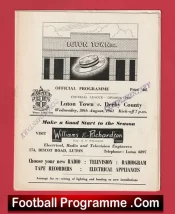 Luton Town v Derby County 1961