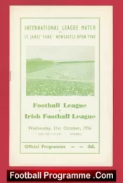 Football League v Ireland League 1956 – Newcastle United