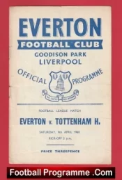 Everton v Tottenham 1960