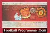 Manchester United v Arsenal 1998 – Charity Shield FULL Ticket Treble
