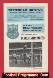 Tottenham Hotspur v Manchester United 1965 – First Ever Substitution