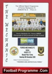 Forres Mechanics v Huntly 2008 – Scotland