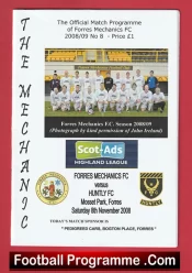 Forres Mechanics v Huntly 2008 – Scotland