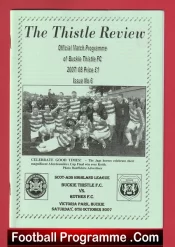 Buckie Thistle v Rothes 2007 – Highland League Scotland