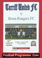 Turriff United v Brora Rangers 2009 – Highland League Scotland