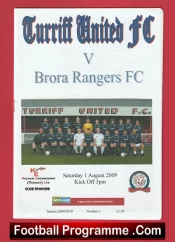 Turriff United v Brora Rangers 2009 – Highland League Scotland