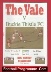 Deveronvale v Buckie Thistle 2009 – Scotland