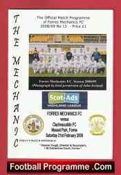 Forres Mechanics v Clachnacuddin 2009 – Highland League Scotland