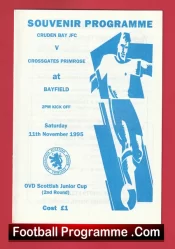 Cruden Bay v Crossgates Primrose 1995 – Bayfield Scotland
