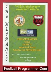 Forres Mechanics v Rothes 2009 – Scotland