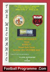 Forres Mechanics v Rothes 2009 – Scotland