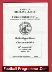 Forres Mechanics v Clachnacuddin 2007 – Scotland