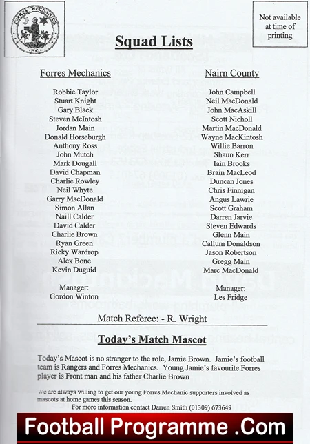 Forres Mechanics v Nairn County 2008 - Scotland - Image 3